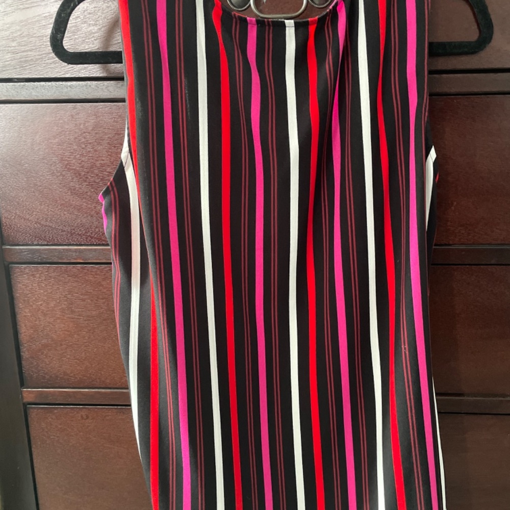 Striped Shell Tank - Picture 2 of 2